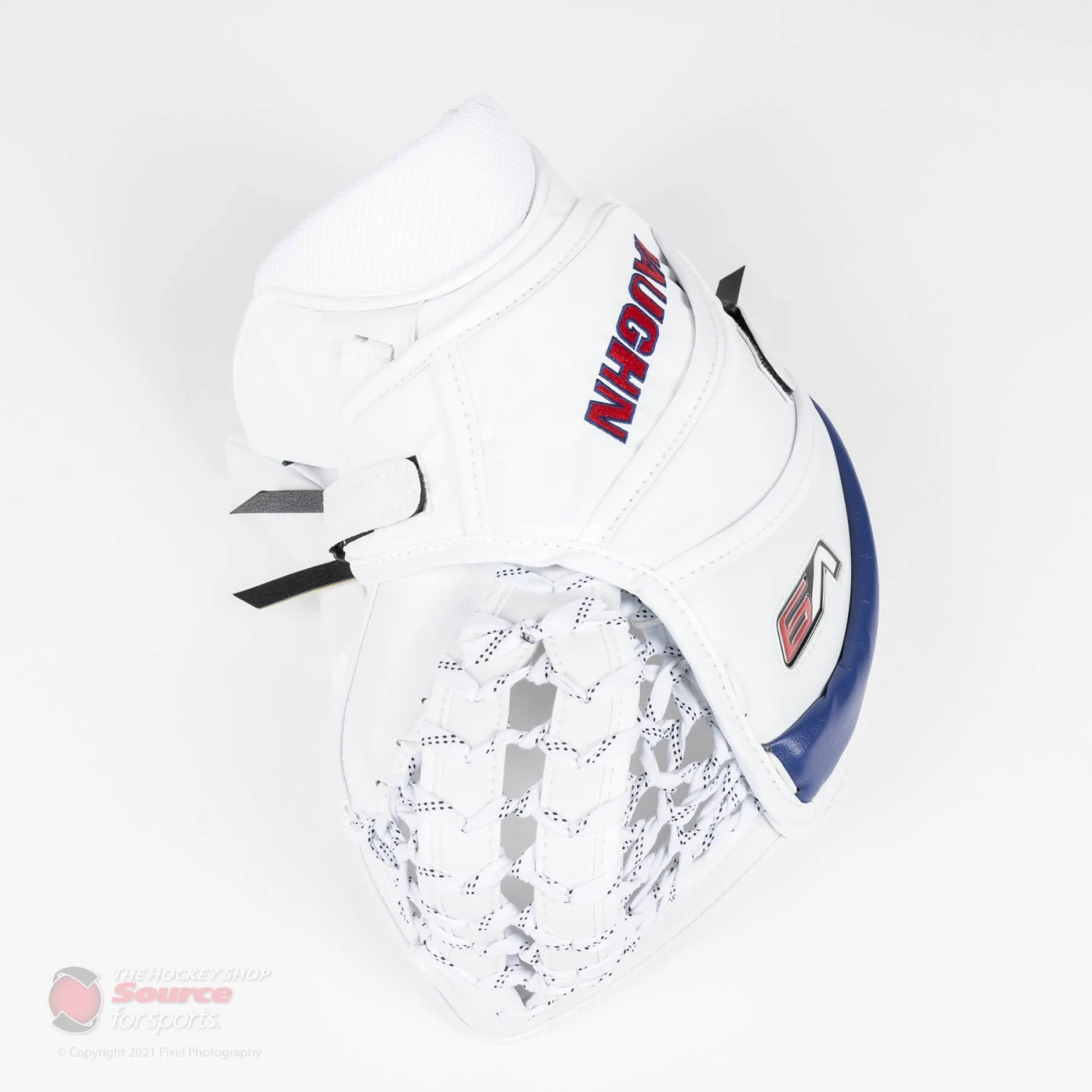 Vaughn Velocity V9 XP Pro Carbon Senior Goalie Catcher - Swirl Graphic - Image 14