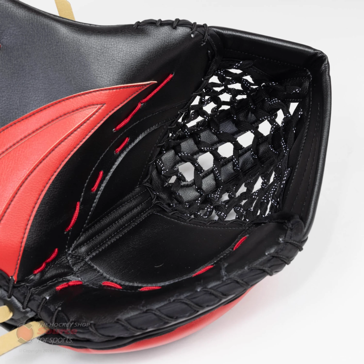 Vaughn Velocity V9 XP Pro Carbon Senior Goalie Catcher - Swirl Graphic - Image 17