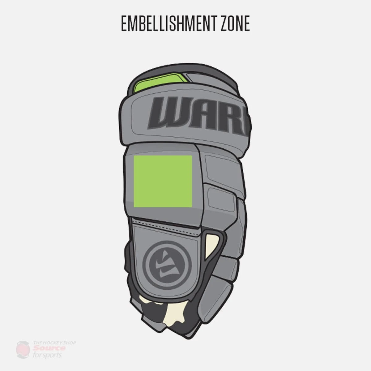 Warrior Alpha Pro Plus Custom Hockey Gloves - Image 8