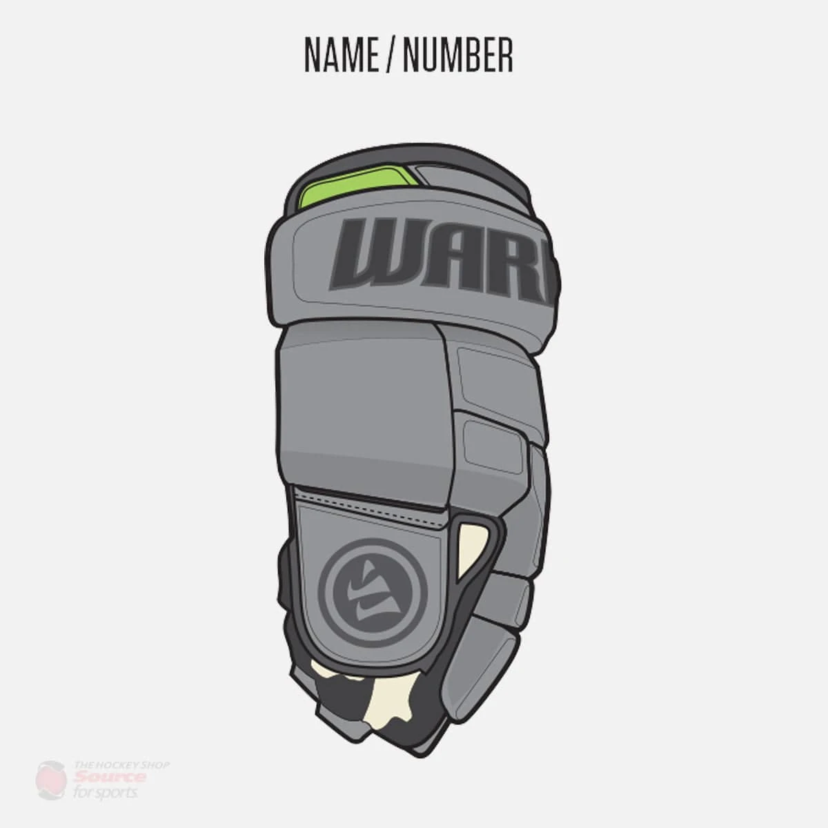 Warrior Alpha Pro Plus Custom Hockey Gloves - Image 9