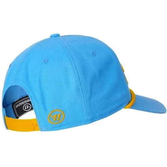 Warrior Hockey Script Rope Snapback Hat - Blue - Image 2